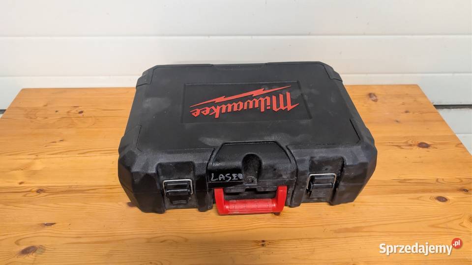 Laser krzyżowy akumulatorowy Milwaukee M12 3 Turkowice sprzedam