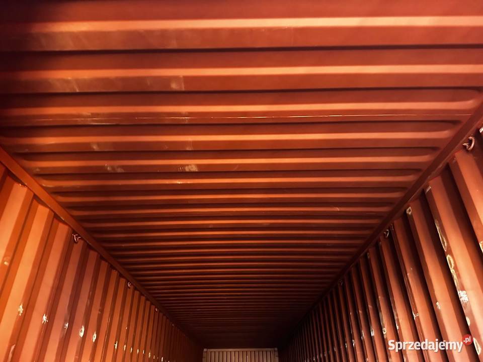 KONTENER MORSKI 40 HC ONE WAY NOWY Magazyn Wrocław sprzedam