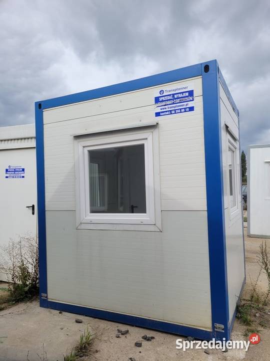 Wynajem stróżówki cieciówki budki wartownicze Gdańsk