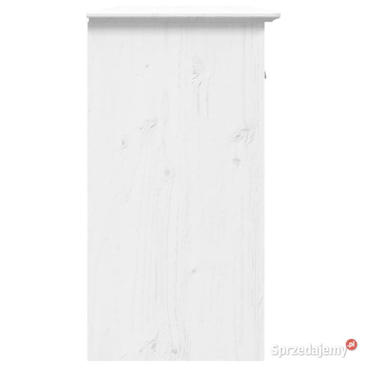 Komoda BODO biała 1155x44x80 lite drewno sosnowe Warszawa