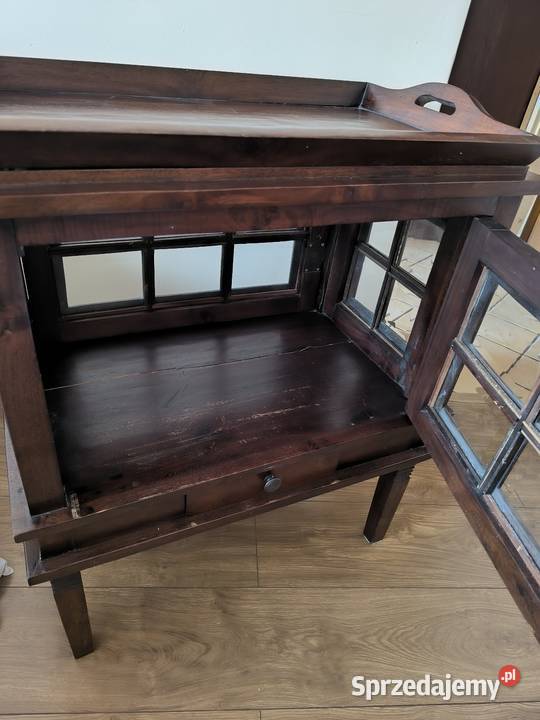 Barek kolonialny z drewna taekowego 39cm Mysłowice