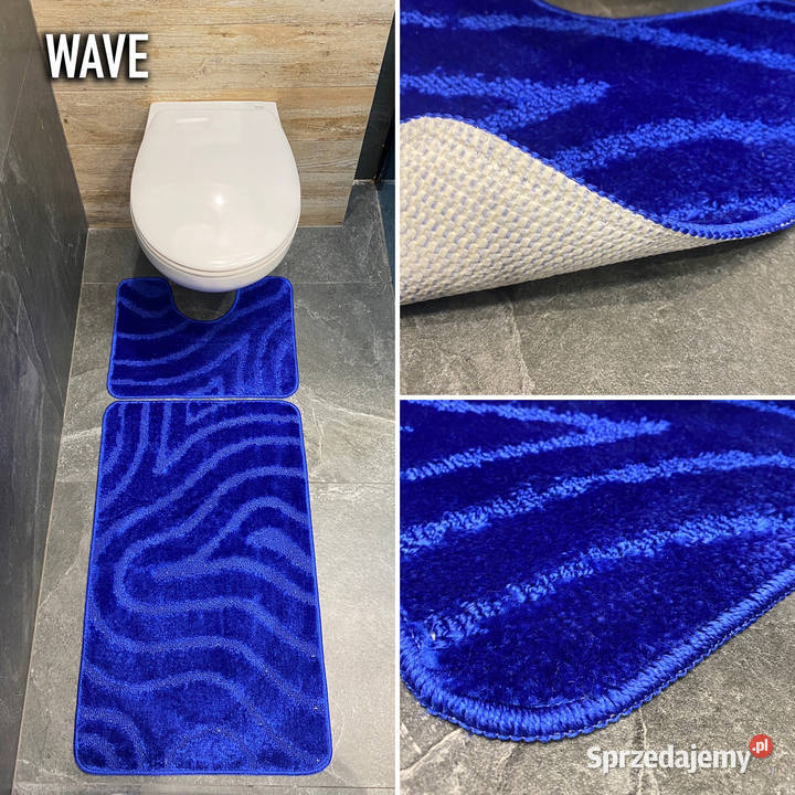 DYWANIK ŁAZIENKOWY 50X8040x50 WAVE podlaskie Białystok