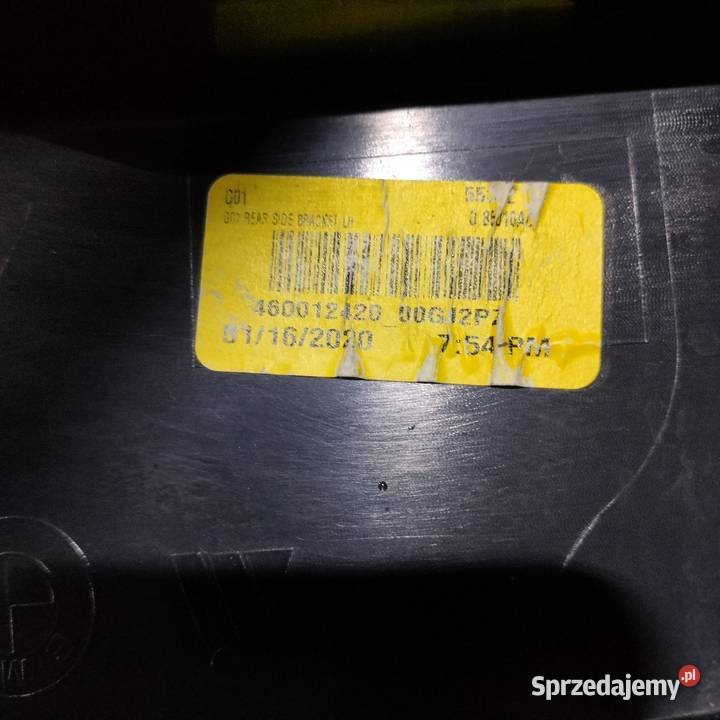 BMW X3 G01 lewy ślizg tylnego zderzaka