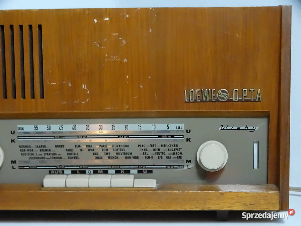 Stare Radio Lampowe Loewe Opta Wisby Type 42056 lubelskie Biłgoraj
