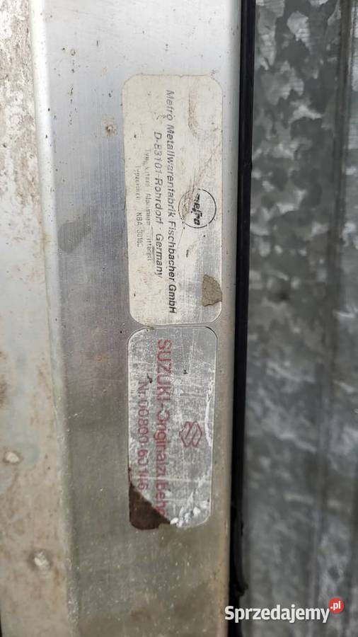 Suzuki Vitara I 8999 3D Progi boczne stopnie Włocławek sprzedam
