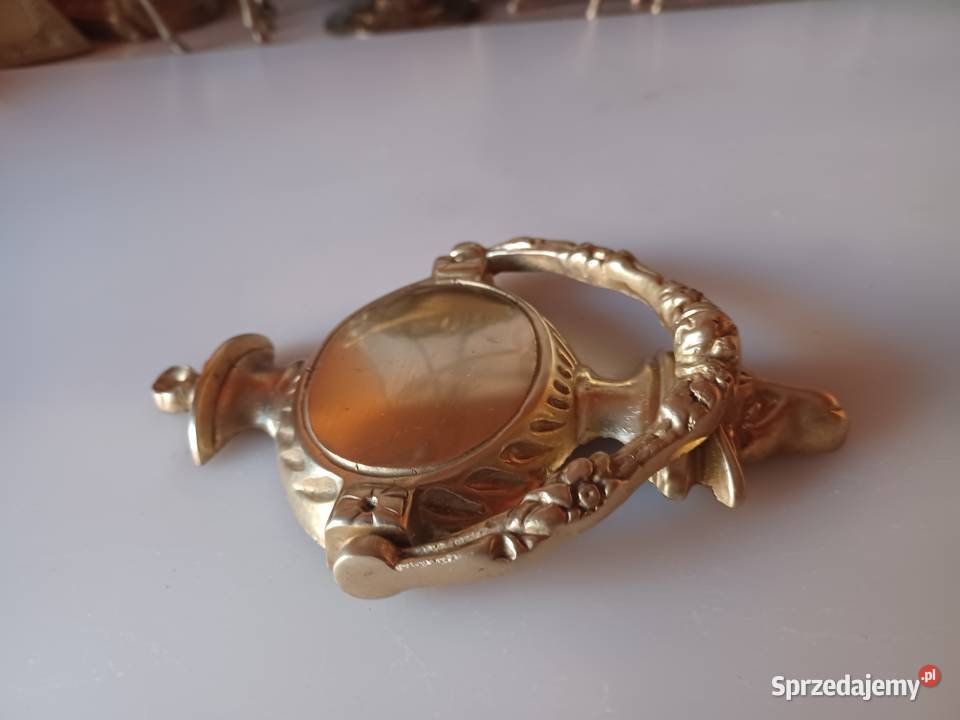 Piękna stara kołatka mosiężna Poznań sprzedam