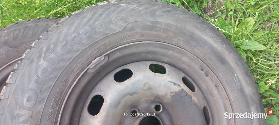 Koła golf 4 5x110 zimowe łódzkie Konstantynów Łódzki