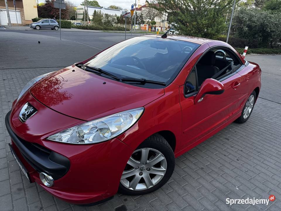 Peugot 207 cc 16 benz kabriolet zarejestrowany Żyrardów