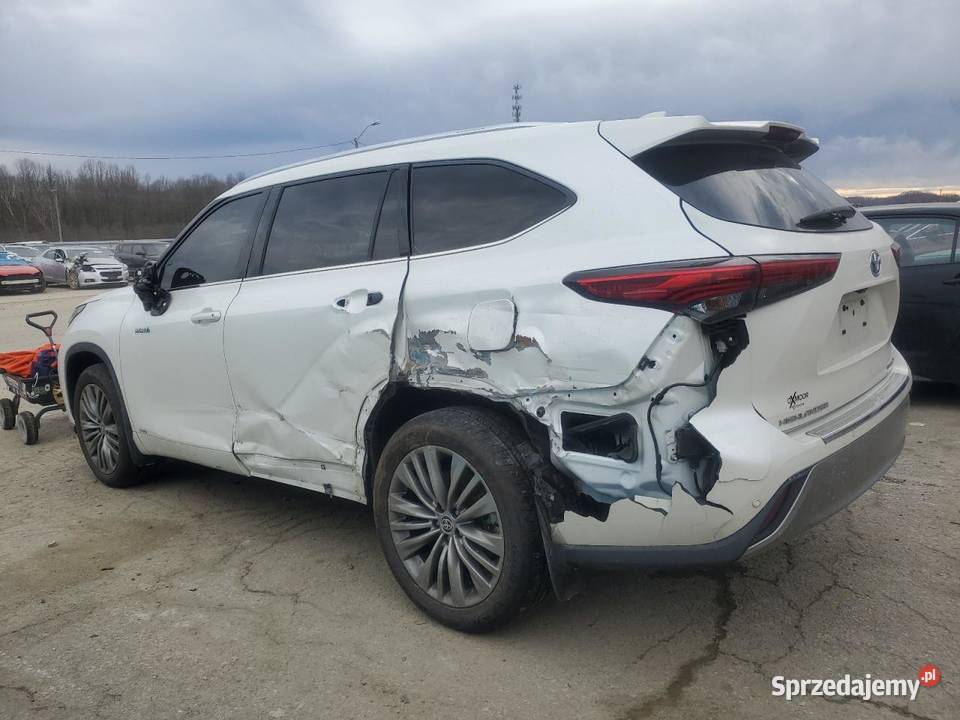 2020 TOYOTA HIGHLANDER HYBRID PLATINUM biały Częstochowa sprzedam