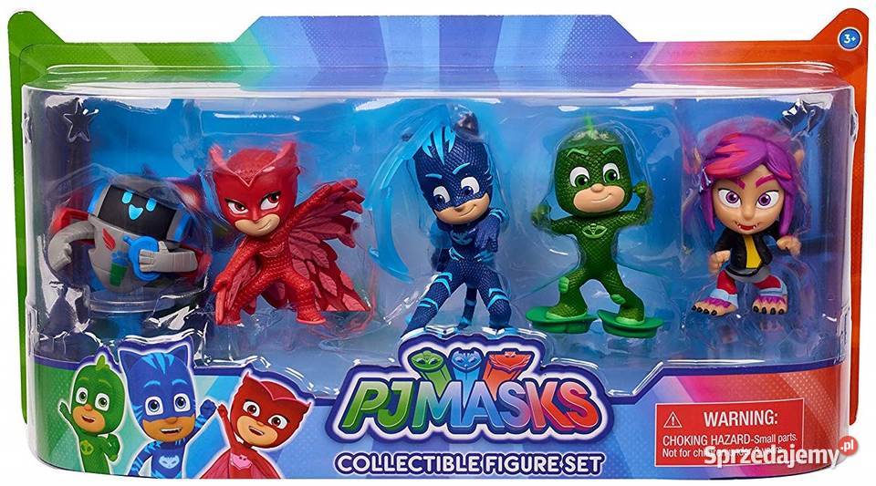 Pidżamersi PJ Masks Figurki Zestaw 5 Kotboy Mogilany
