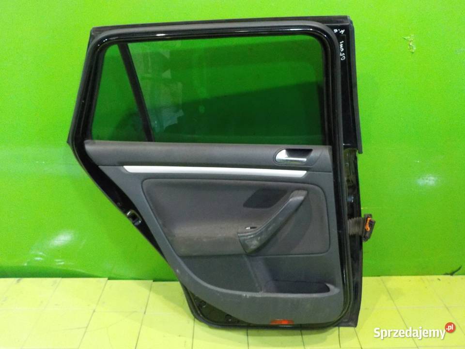 VW GOLF VI 20 TDI 09r drzwi lewe tyl kompletne Suków sprzedam