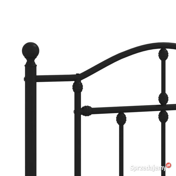 Łóżko Metalowe Czarne Rama Łóżka Ze Stelażem 112cm Warszawa sprzedam
