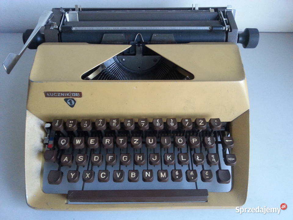 Maszyna do pisania Łucznik 1301 Olesno