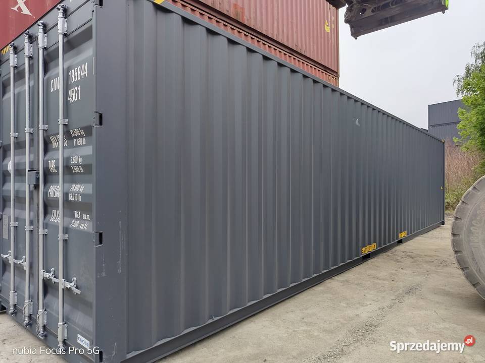 12m 40HC Kontener morski Nowy