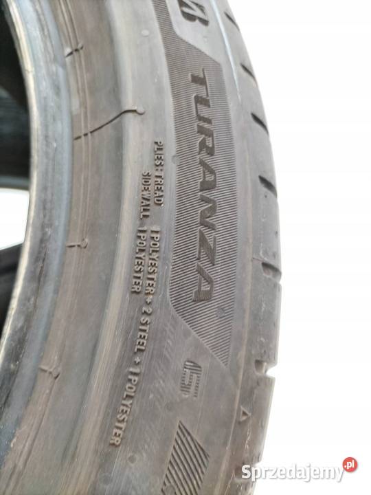 2x OPONA LETNIA BRIDGESTONE TURANZA 6 23545R18 sprzedam