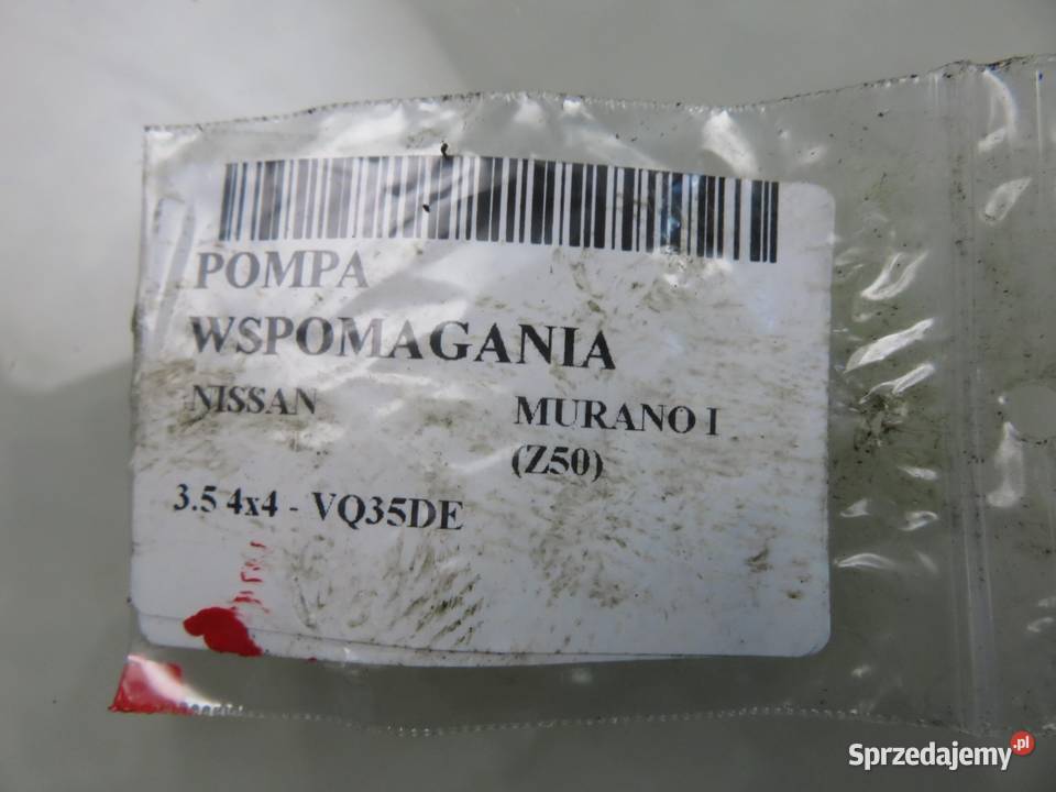 POMPA WSPOMAGANIA NISSAN MURANO I 35 4x4