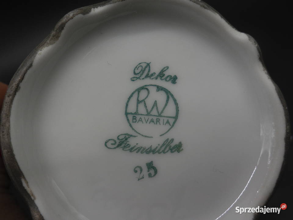 Zabytkowa porcelanowa Cukiernica RW Bavaria w Raszków