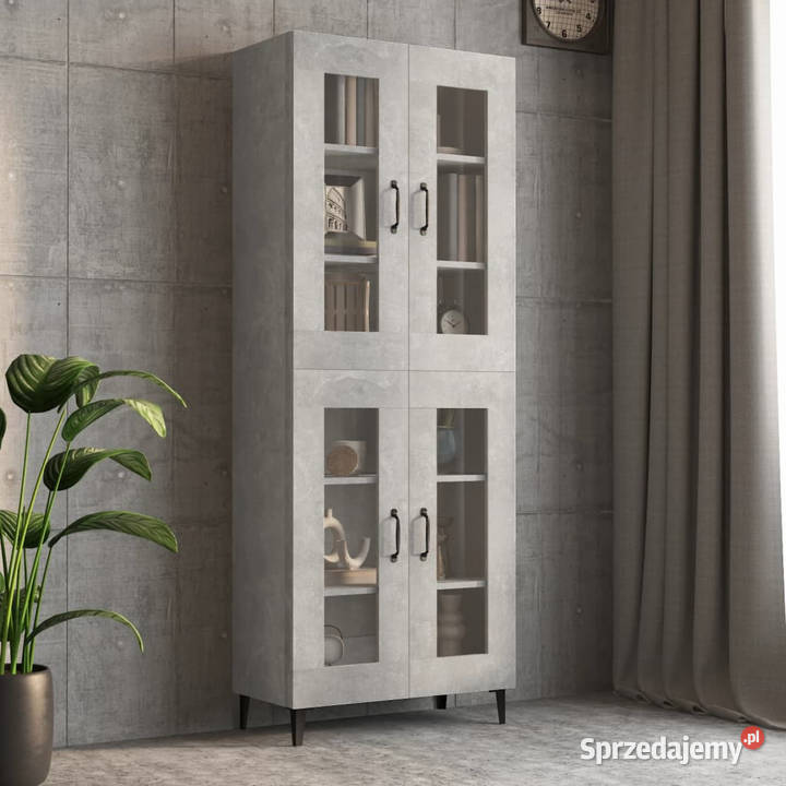 Szafka wisząca szarość betonu 695x34x90 WM812289 Meble Warszawa