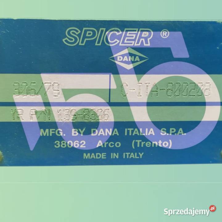 Przekładnia redukcyjna 30679 Dana 800208 Spicer Wilkowo