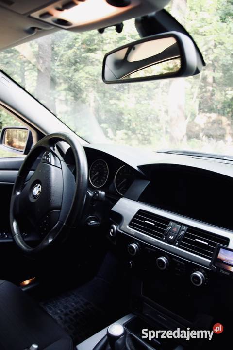 BMW E60 530I 2007r nieuszkodzony Kramarzówka