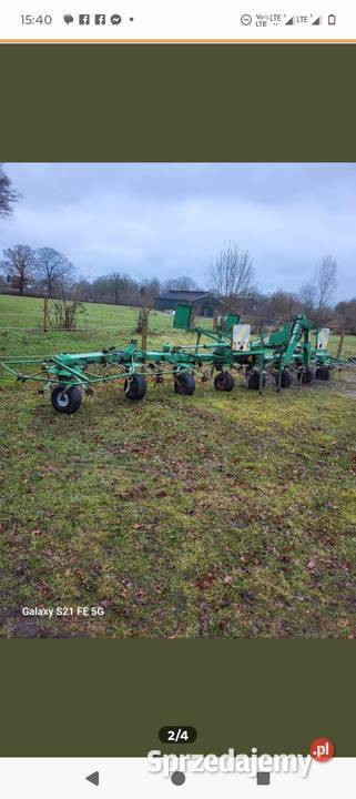 Przetrząsarka stoll 9m 8 gwiazdowa Stolno