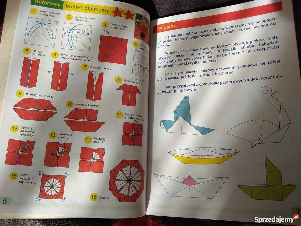 Origami Wspaniały świat wykreowany z papieru Przedbórz sprzedam