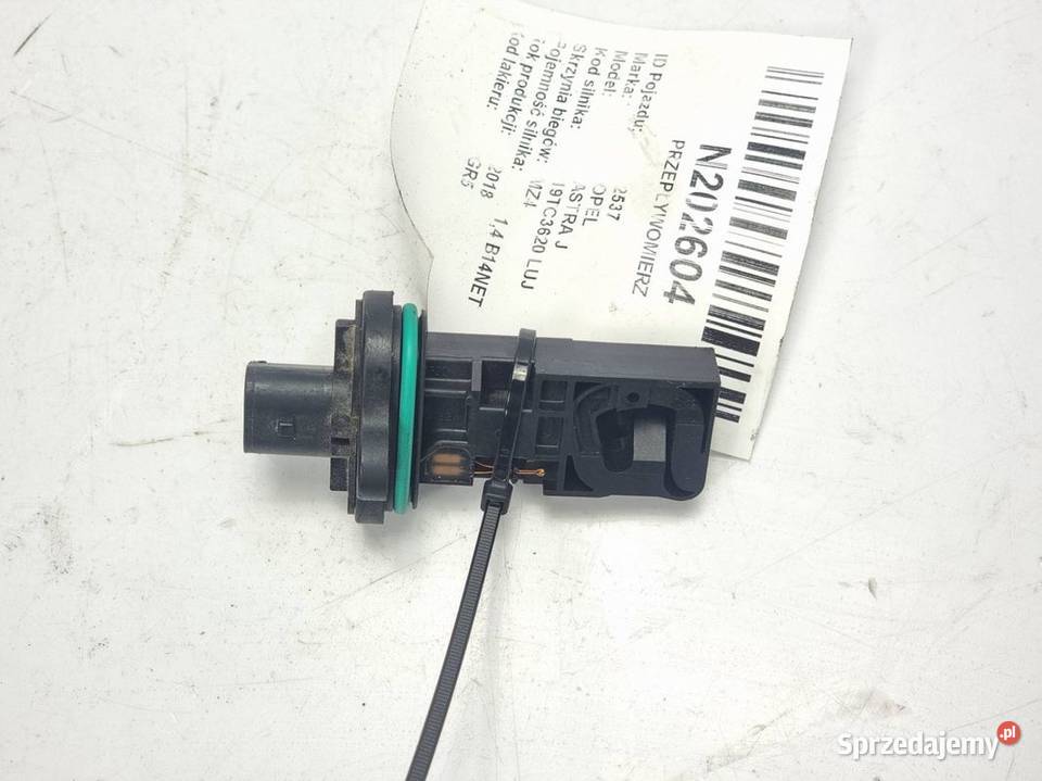 PRZEPŁYWOMIERZ OPEL ASTRA J 0280218429 kujawsko-pomorskie