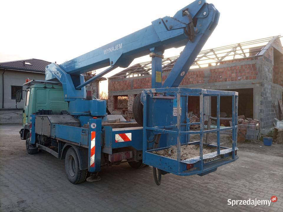 Podnośnik koszowy zwyżka bison tka26 Sochaczew