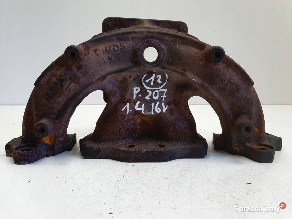 KOLEKTOR WYDECHOWY Peugeot 207 14 16V KFU 90 Rudka