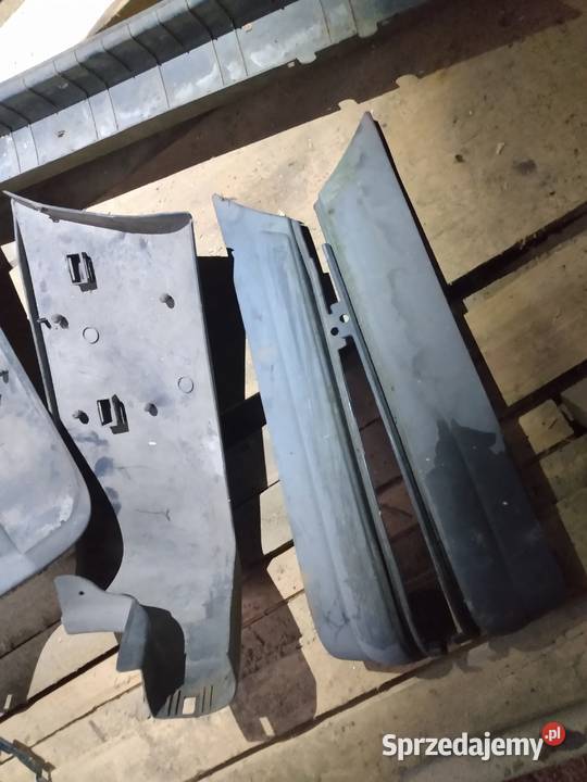 Zderzak tył Fort Transit MK VI 20002006 czarny dostawcze Bielsk Podlaski