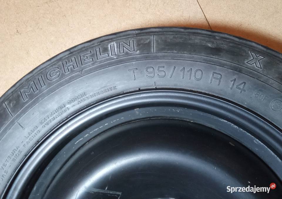 Dojazdówka Peugeot 205 85 14 4x108 651 et10 Koła dojazdowe dolnośląskie