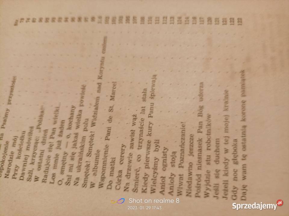 Wybór poezji Słowackiego książki prezenty Warszawa