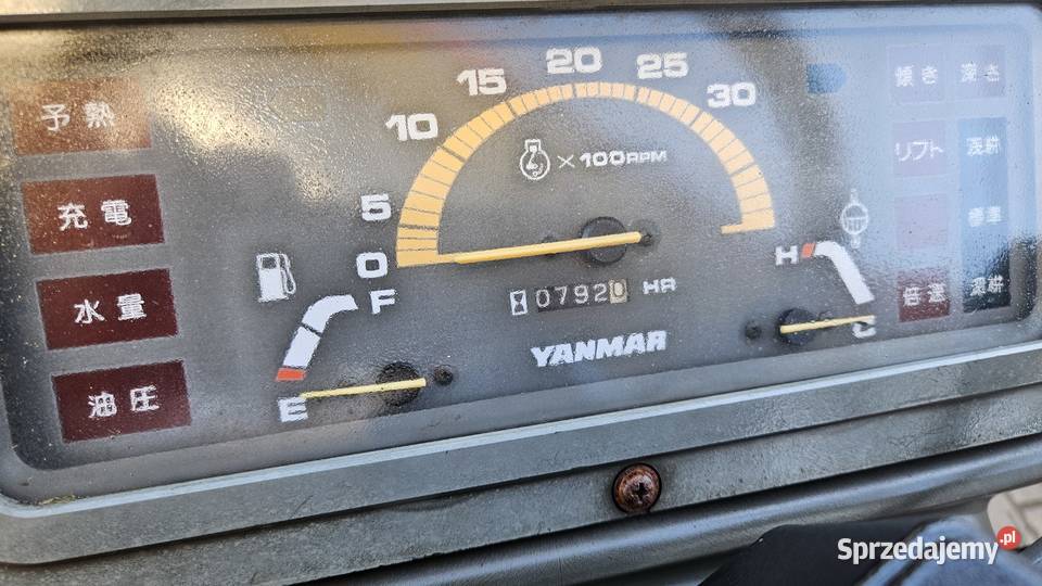 Traktorek minijapoński Yanmar F7 Limanowa