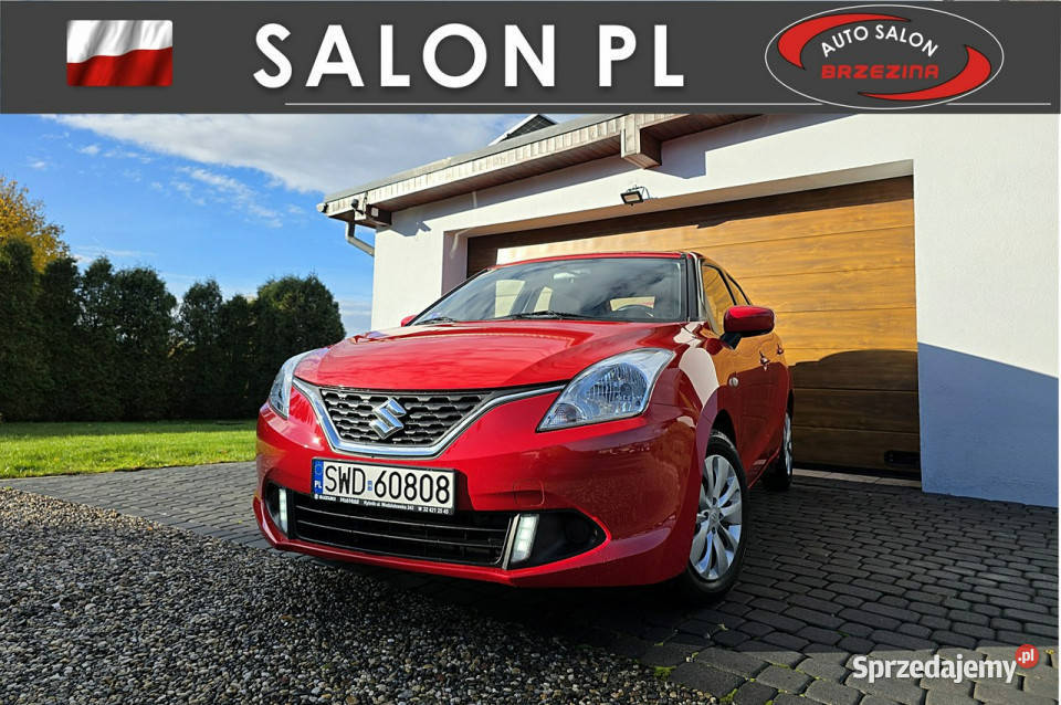 Suzuki Baleno serwis ASO krajowy bezwypadkowy Rydułtowy