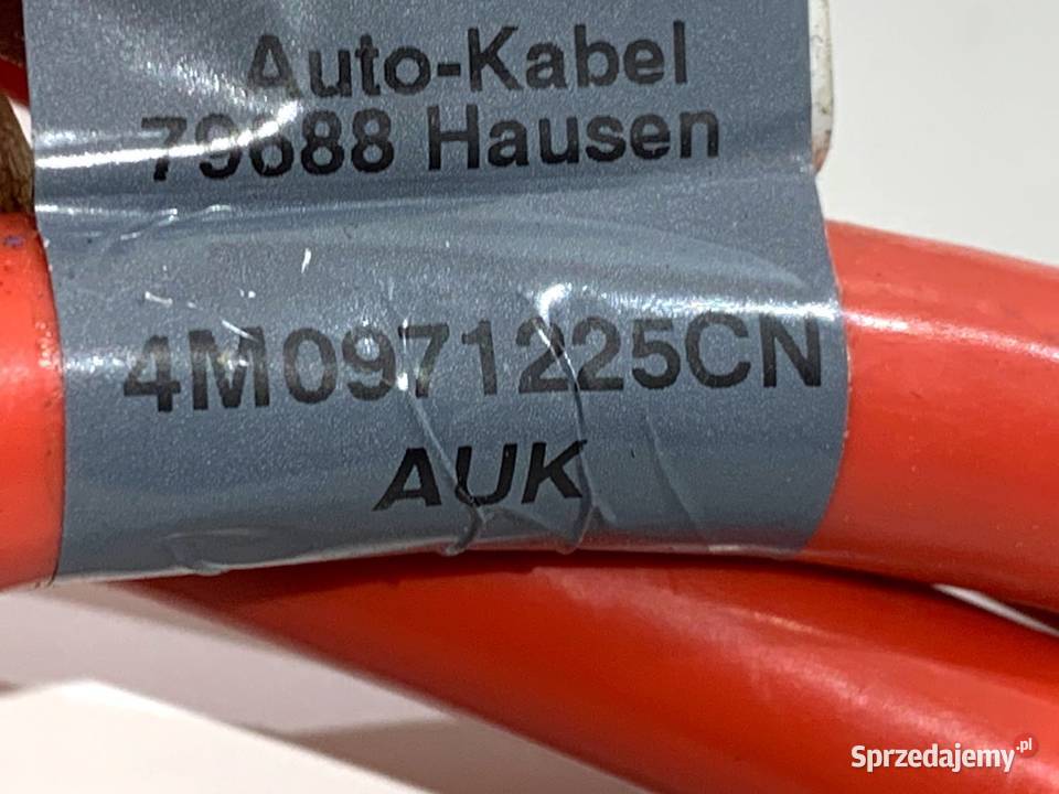 PRZEWÓD PLUSOWY AUDI Q8 4M0971225CN 30 286 osobowe