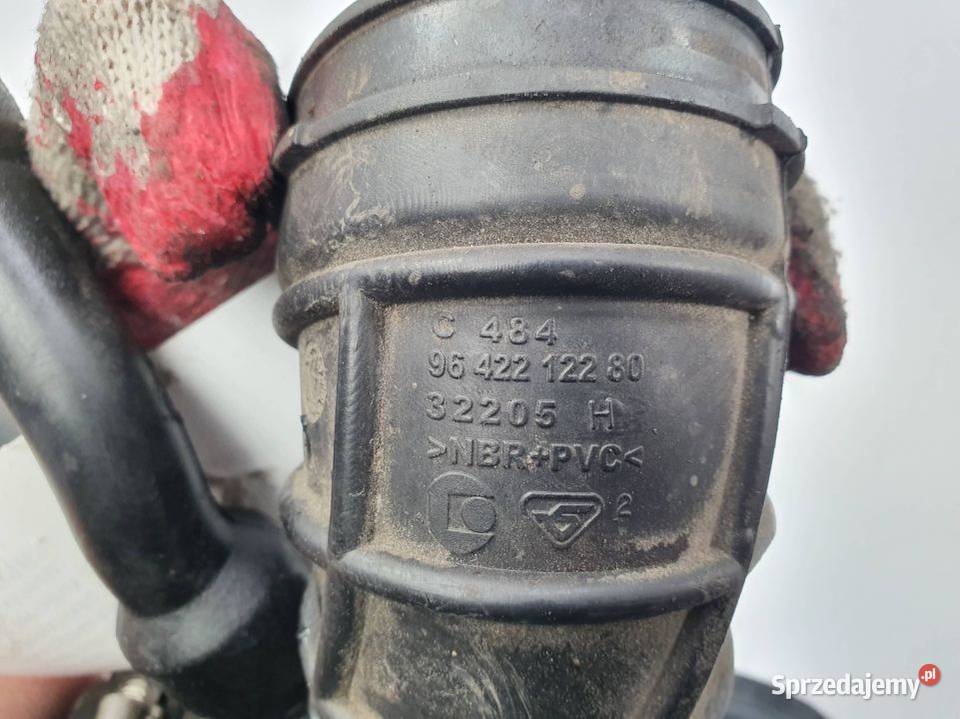 PRZEWÓD RURA DOLOT PEUGEOT BIPPER 9642212280 osobowe Lipno sprzedam