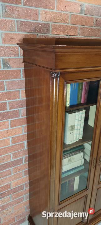 Ekskluzywna biblioteka witryna eklektyczna antyk