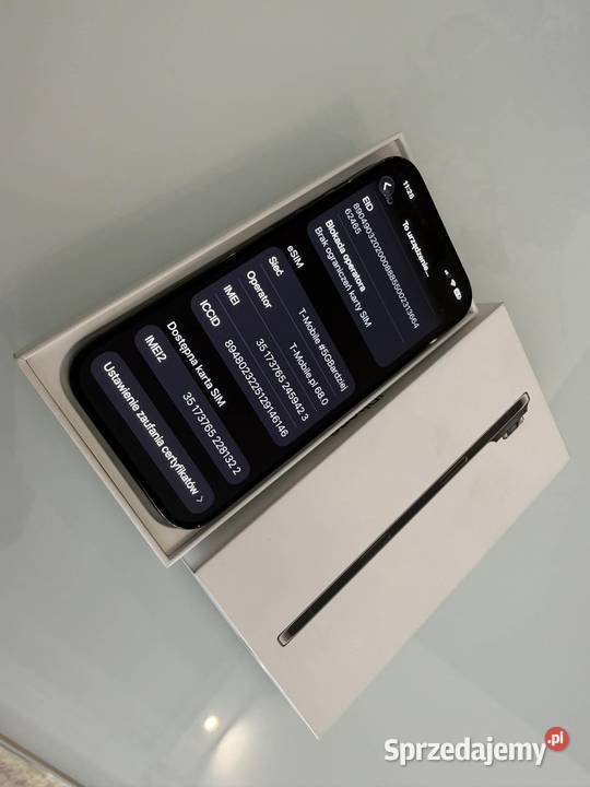 Iphone 17 air 256gb nowy Zielonka