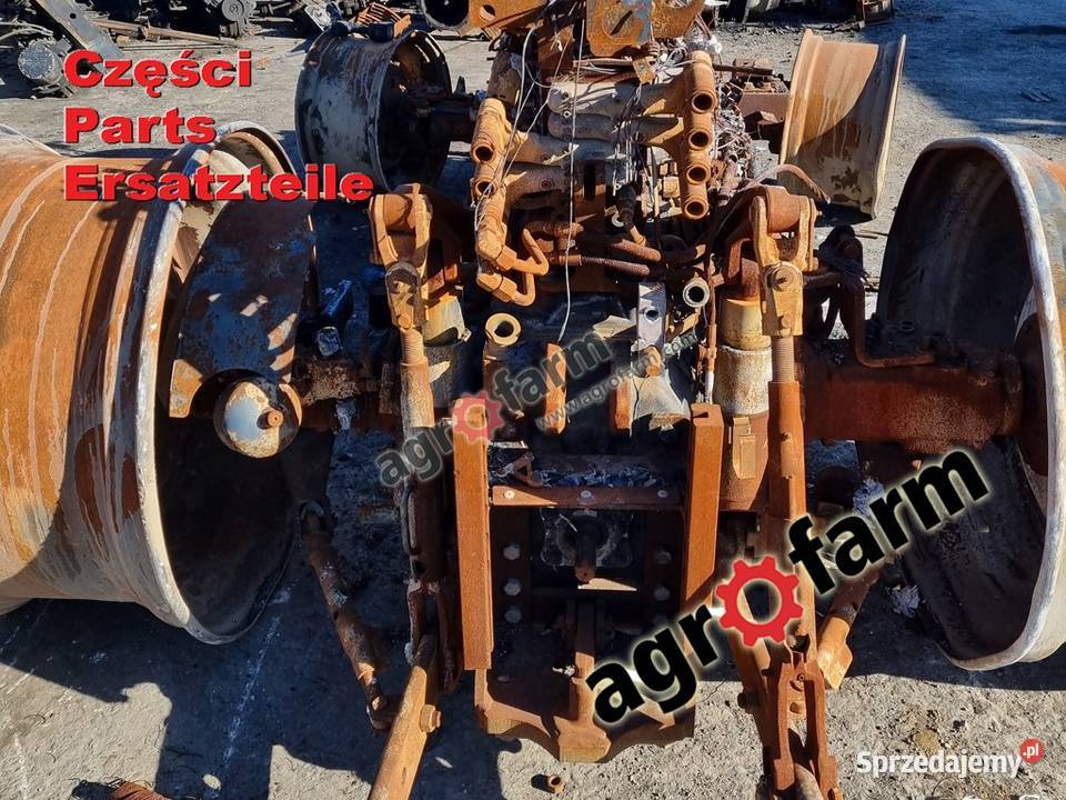 Holland T6180 części silnik skrzynia biegów Byków