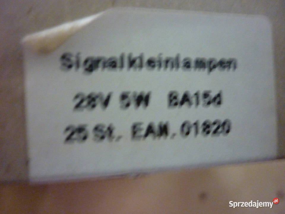 Żarówka 28V 5W Dębica