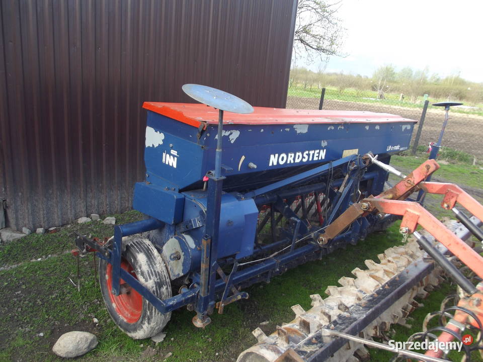 Siewnik zbożowy Nordsten 3m nieuszkodzony Sienno sprzedam