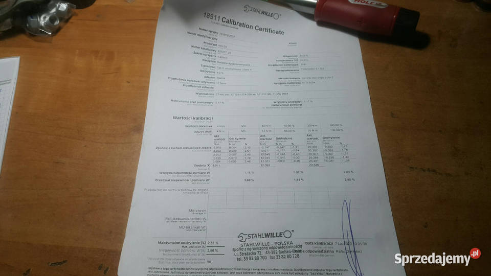 Klucz dynamometryczny Holex Norbar 657277 20 Zielona Góra