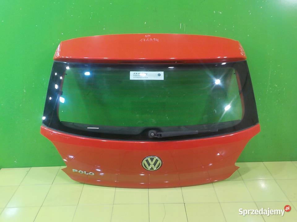 VW POLO V 6R 12 B 11r klapa tyl kompletna mazowieckie Suków