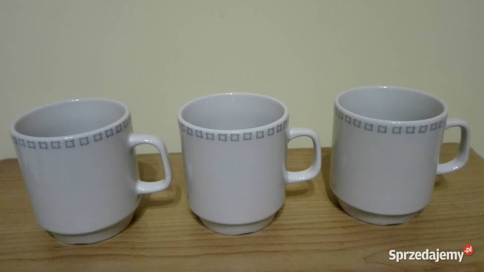 Kubek barowy z uchem Społem Lubiana PRL