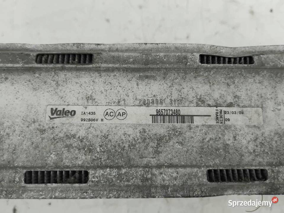 CHŁODNICA INTERCOOLERA CITROEN C5 III 20 HDI