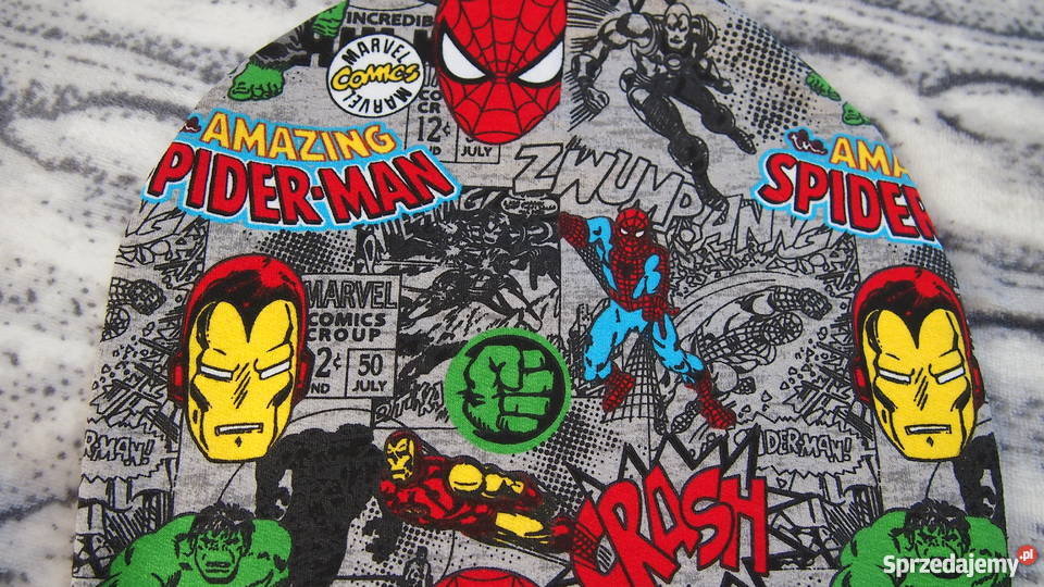 czapeczki dresowe z postaciami z bajek spiderman Krzeszowice