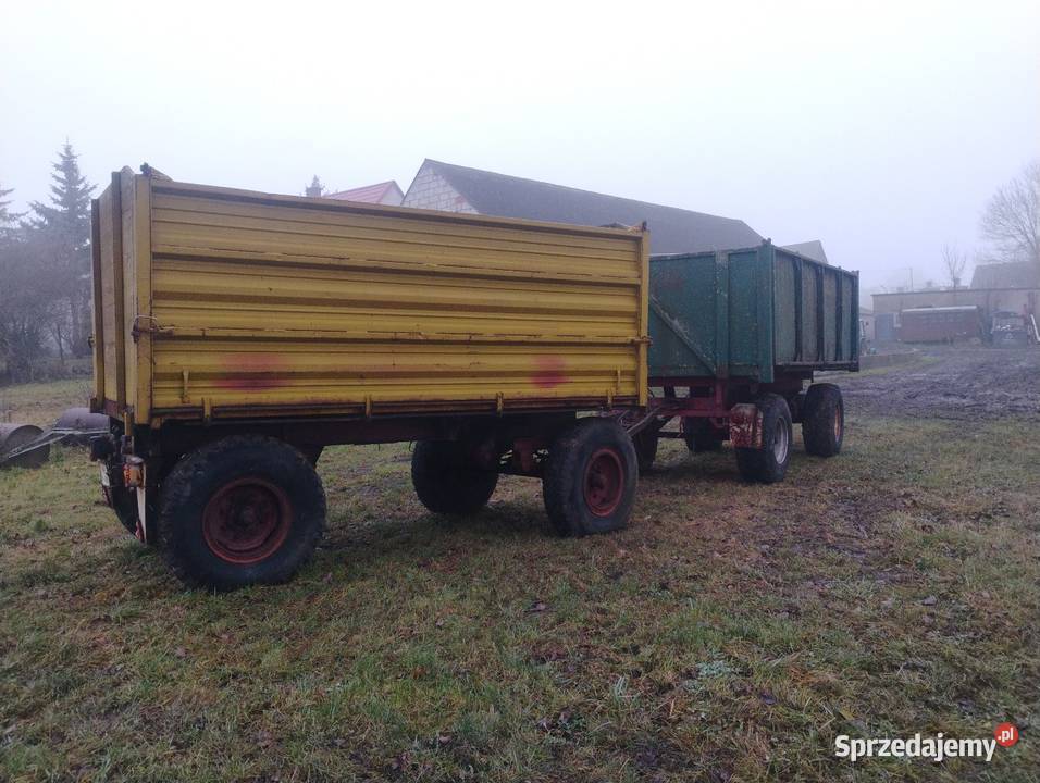 Przyczepy rolnicze kassbohrer 810 ton wywrotka kujawsko-pomorskie