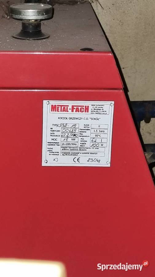 Kocioł grzewczy MetalFach 19kW Białystok