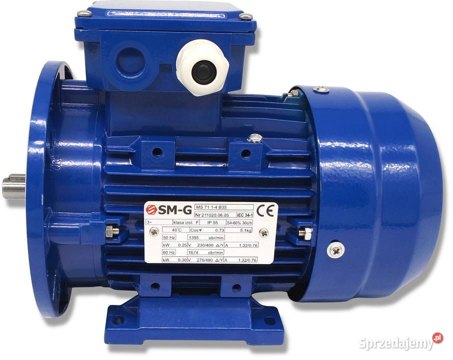 Silnik z Kołnierzem 025kW 230V 1395obr 3FAZOWY Solec Kujawski sprzedam