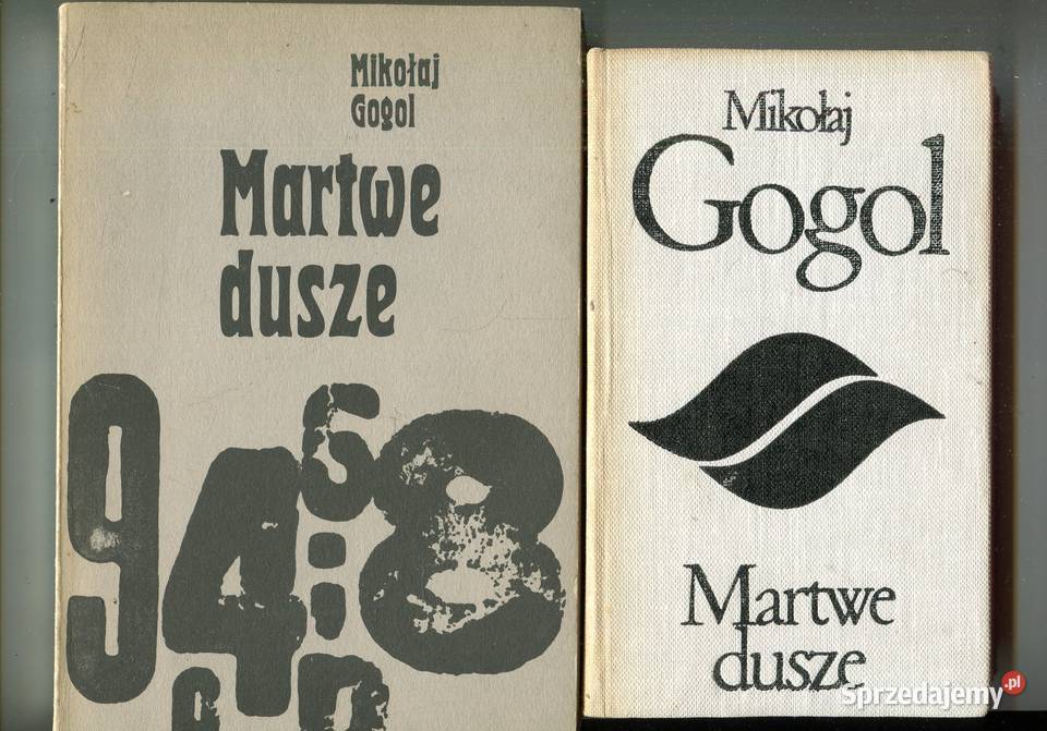 Martwe dusze Mikołaj Gogol 2 wydania Szczecin